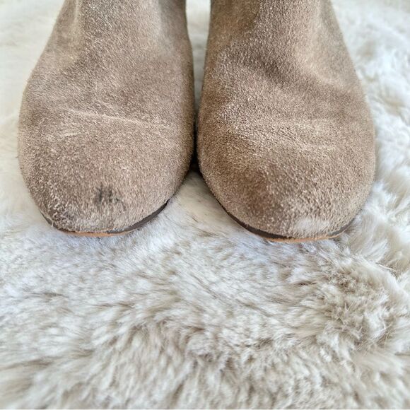 Coach Pauline Taupe Suede Ankle Boot, 8.5 - Picture 3 of 8